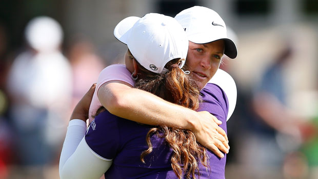Suzann Pettersen defeats Lizette Salas in a playoff
