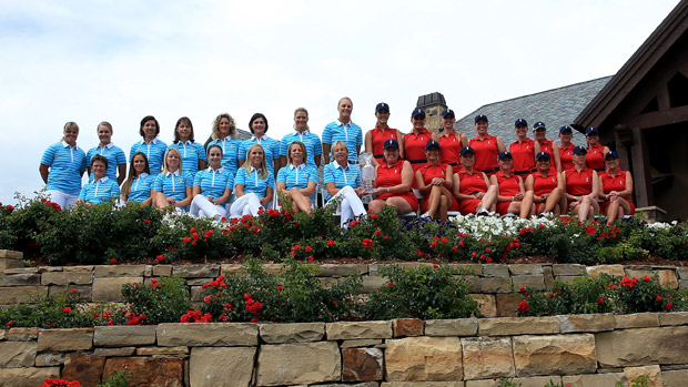 Photo Call at the Solheim Cup