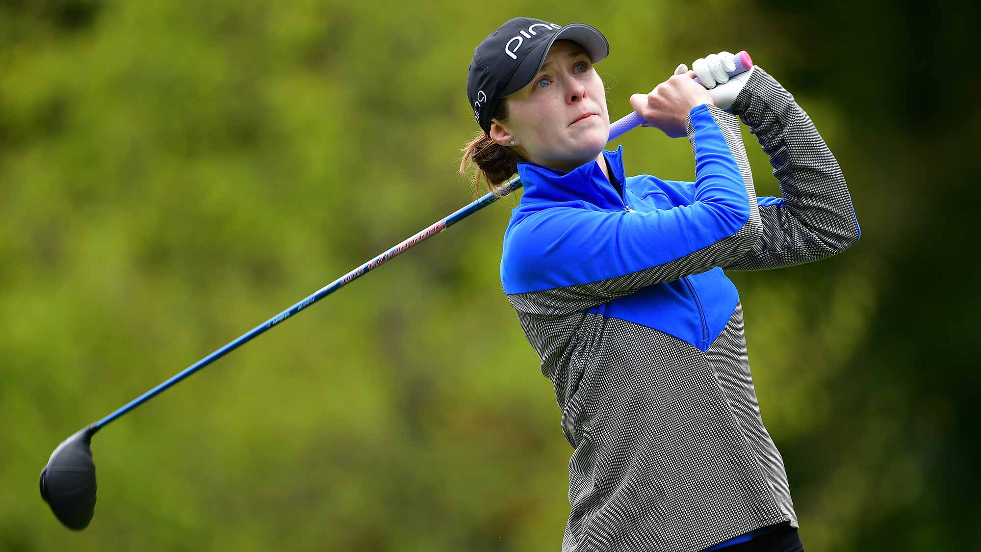 Brittany Altomare of USA during the final round of the Evian Championship in Evian-les-Bains, France