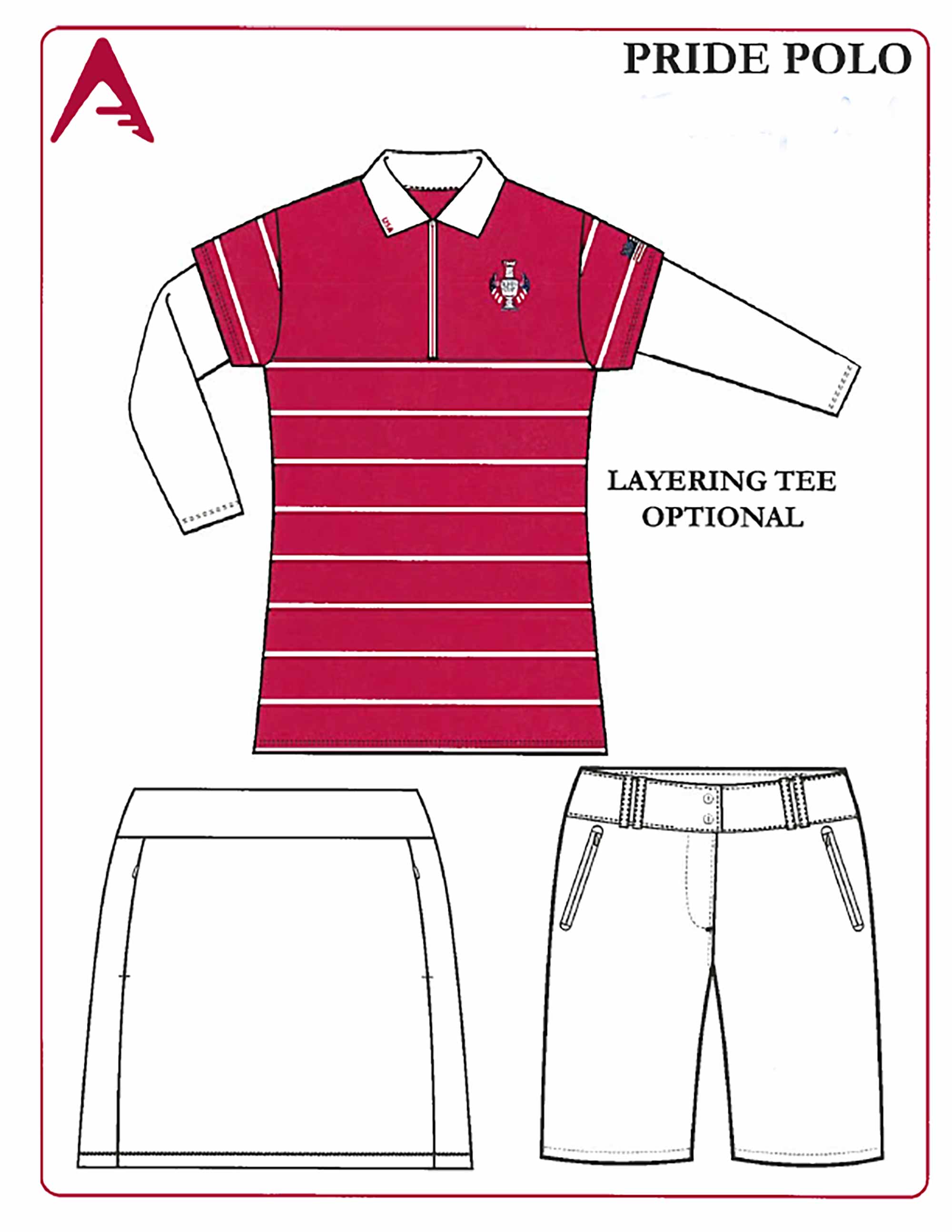 Team U S A Daily Solheim Cup Uniforms Solheim Cup
