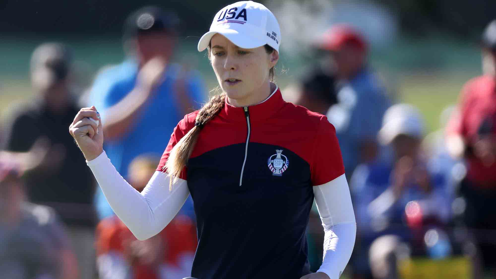 Brittany Altomare defeats Carlota Ciganda, 2 and 1 | Solheim Cup